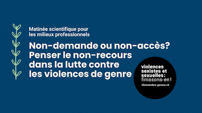 agenda non recours lutte violence genre 2026 reiso 400