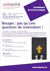 bouger pas question motivation unisante 170