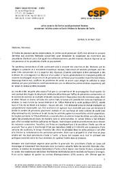 Lettre ouverte Alain Bolle CSP