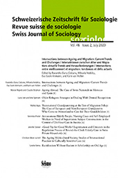Revue Suisse sociologie 46